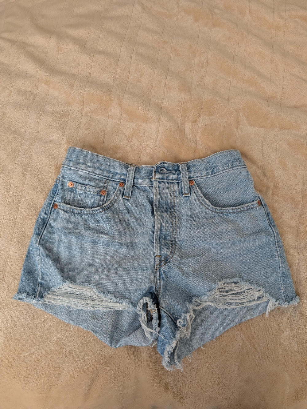 Fly Button Levi's 501 Jean Short Size 26